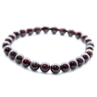 Ancient Wisdom Bracelets Blood Garnet Power Bead Bracelet - PB2