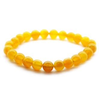 Ancient Wisdom Bracelets Honey Calcite Bead Power Bracelet