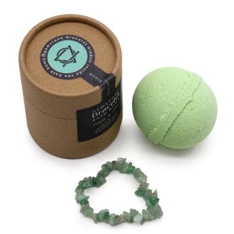 Ancient Wisdom Bath & Skincare Green Aventurine Crystal Jewellery Bath Bomb