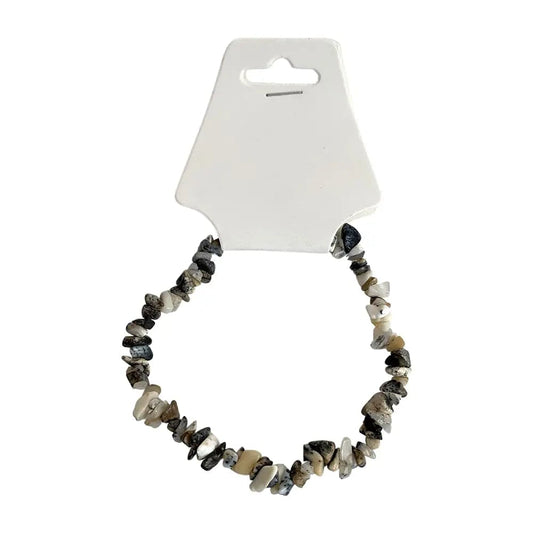 The Hare and The Moon Bracelets Merlinite Chip Bracelet - The Stone of Abundance - CP20