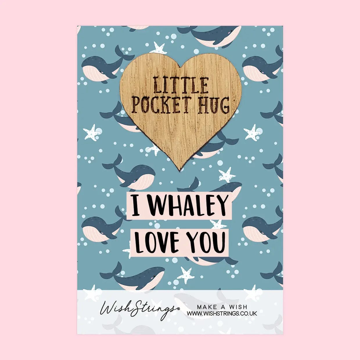 Wish Strings Bracelets Whaley Love You - Oak Pocket Hug Token (J320