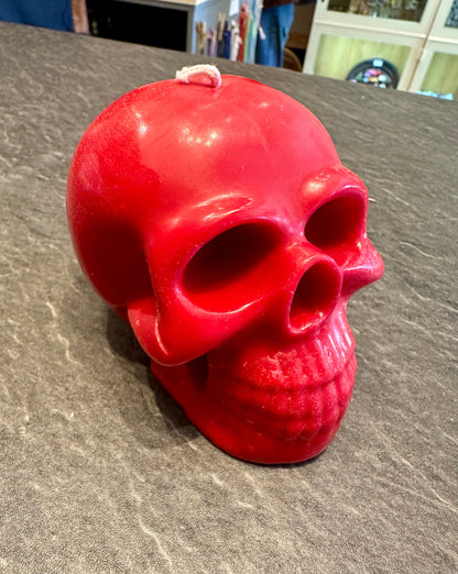 Jones Home & Gift Candles & Accessoires Handmade Soy Wax Skull Candle