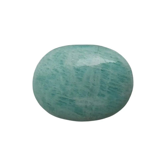 The Hare and The Moon Crystals Amazonite Pebble Stone - Stone of Courage and Truth - PES087