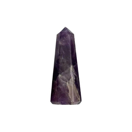 The Hare and The Moon Crystals Amethyst Obelisk Tower, 5-7cm- Stone of Healing and Beauty - TWR22