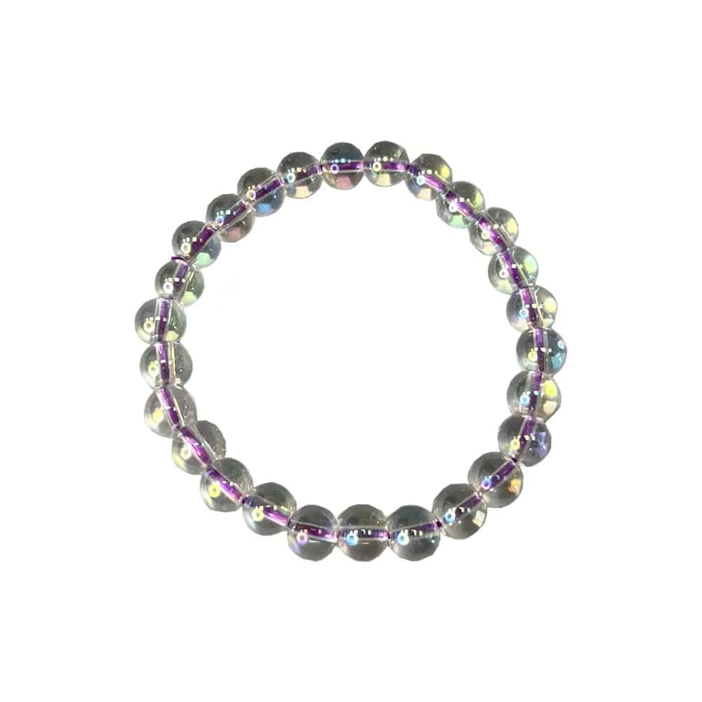 Miss Pretty London UK Limited Crystals Angel Aura Quartz Power Bead Bracelet- BS16