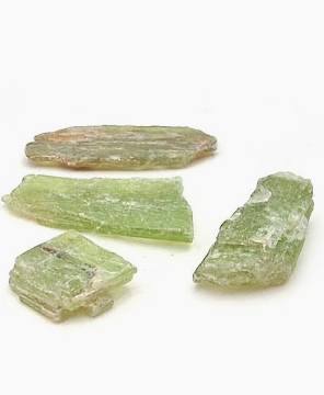 The Hare and The Moon Crystals Green Kyanite Crystal Blades - The Stone of Insight