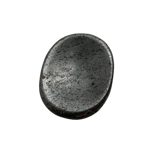 The Hare and The Moon Crystals Hematite Worry Stone - Stone of Grounding and Balance - WS17