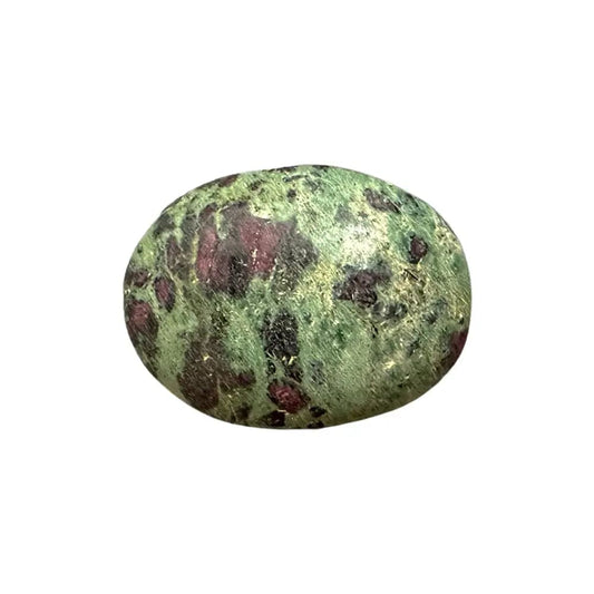 The Hare And The Moon Crystals Ruby in Fuchsite Pebble Stone - The Stone of Brave Hearts - PSE3