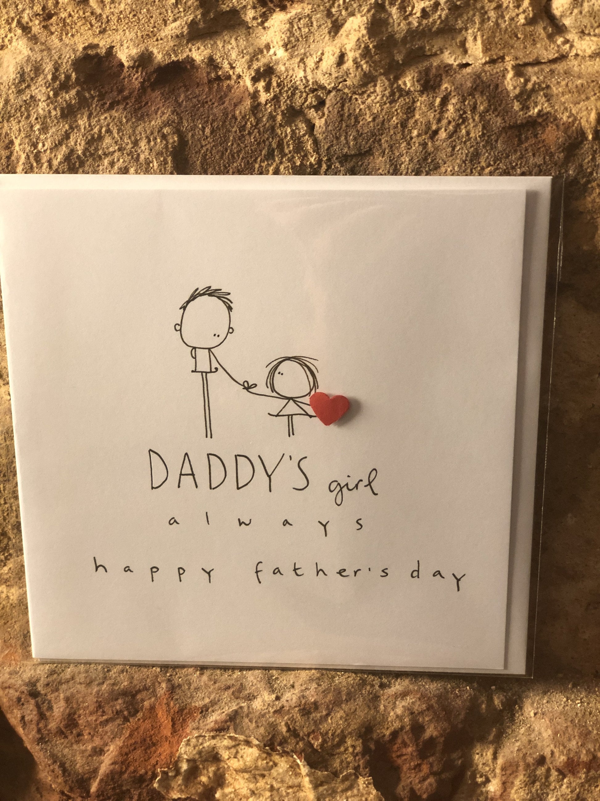 Daddy's Girl Father's Day Greeting Card - WCD1 - The Hare and the Moon