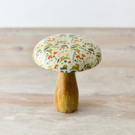 Jones Home & Gift Decor Spring Woodland Mushroom, 15cm - PL069978