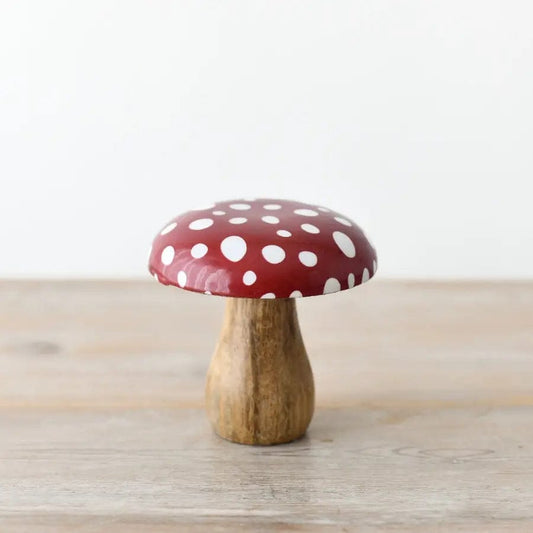 Jones Home & Gift Decor Toadstool Ornament, 15cm - PL069982