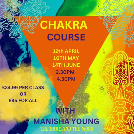 THE SPIRITUAL HEALING TEMPLE EVENTS An Introduction to the Chakras Course - 12th April, 10th May & 14th June