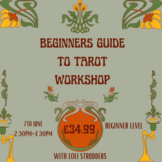 THE SPIRITUAL HEALING TEMPLE EVENTS Beginners Guide to Tarot Workshop - 7th June