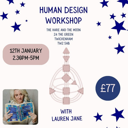 THE SPIRITUAL HEALING TEMPLE EVENTS Human Design Workshop - 12th January 2025