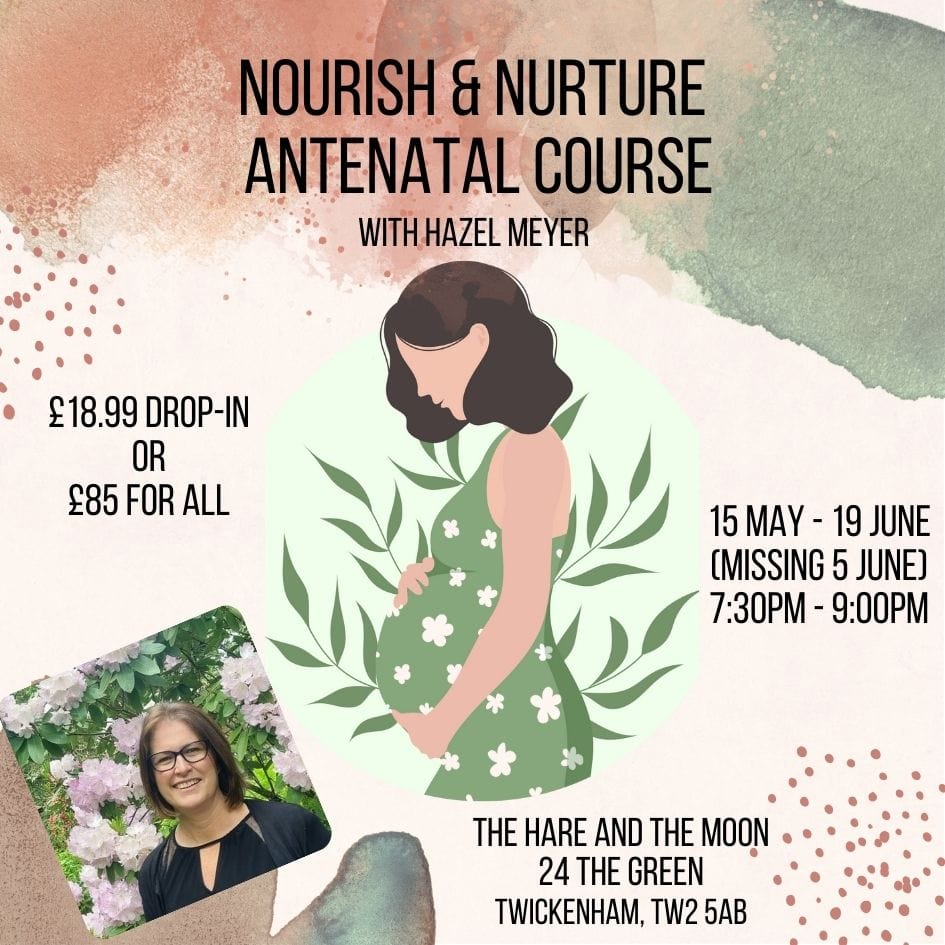 The Hare And The Moon EVENTS Nourish & Nurture  Antenatal Course