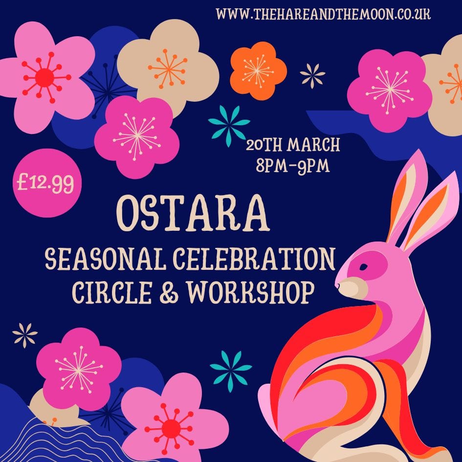 THE SPIRITUAL HEALING TEMPLE EVENTS Ostara Seasonal Celebration Circle & Workshop - 20th March