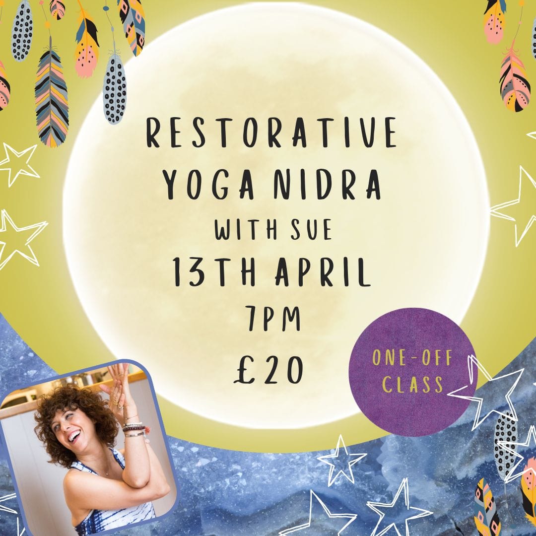 THE SPIRITUAL HEALING TEMPLE EVENTS Restorative Yoga Nidra - 13th April