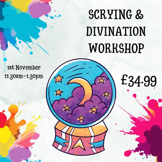 THE SPIRITUAL HEALING TEMPLE EVENTS Scrying & Divination Workshop - 1st November