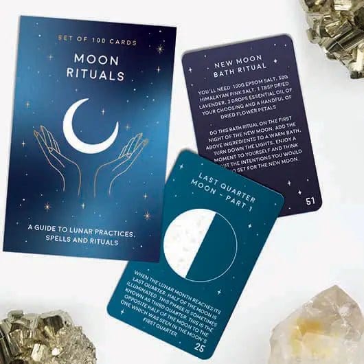 Gift Republic Books Moon Ritual Cards