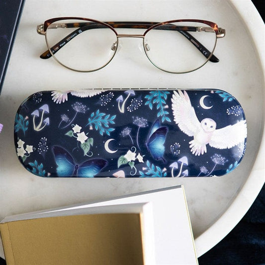 Jones Home & Gift Glasses Cases Night Flight Owl Print Glasses Case