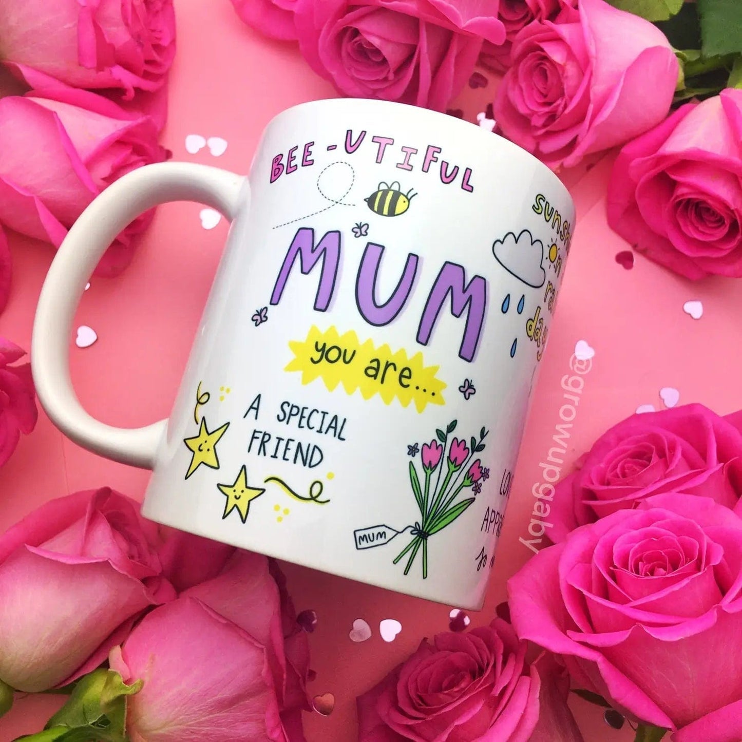 Grow Up Gaby Mugs Mum Mug