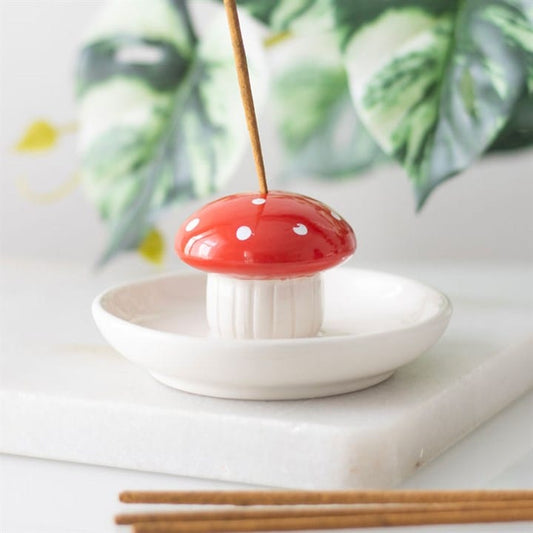 Jones Home & Gift Incense Mushroom Incense Stick Holder