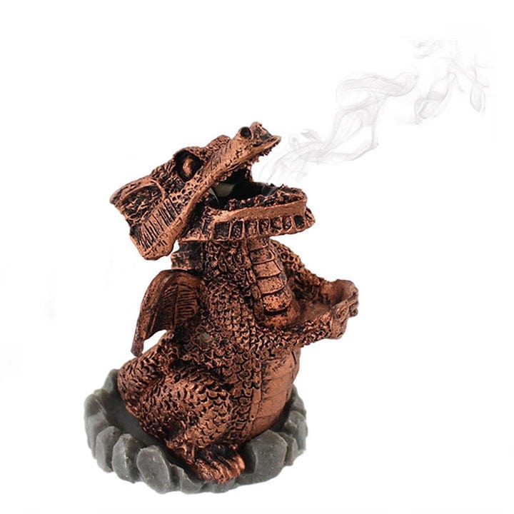 Jones Home & Gift Incense RED DRAGON INCENSE CONE HOLDER