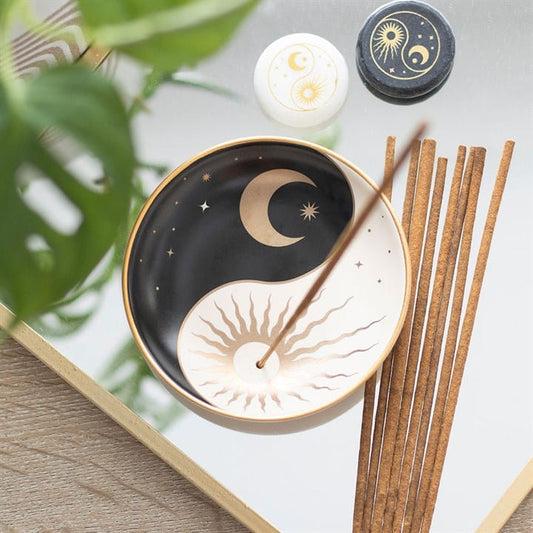 Jones Home & Gift Incense YIN YANG INCENSE STICK HOLDER - 5056131155855