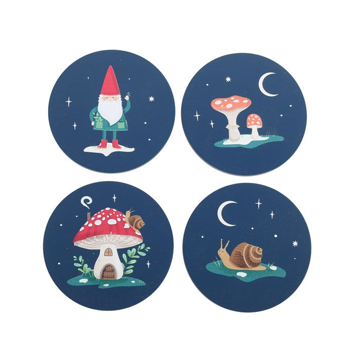 Jones Home & Gift Coasters GNOME SWEET GNOME COASTERS