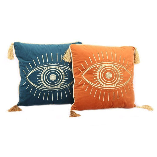 Jones Home & Gift Cushions 40CM SQUARE HAND AND EYE CUSHION