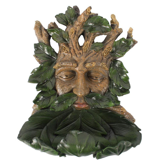 Jones Home & Gift Garden Ornaments Large Green Man Bird Feeder