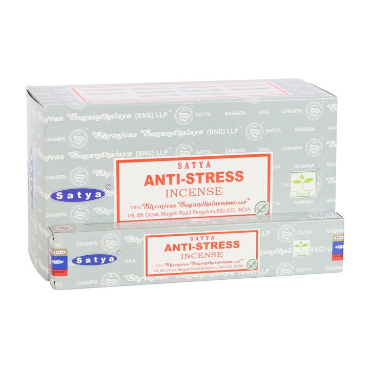 Jones Home & Gift Incense ANTI-STRESS INCENSE STICKS BY SATYA