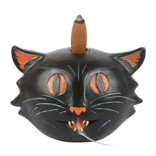 Jones Home & Gift Incense BLACK CAT BACKFLOW INCENSE BURNER