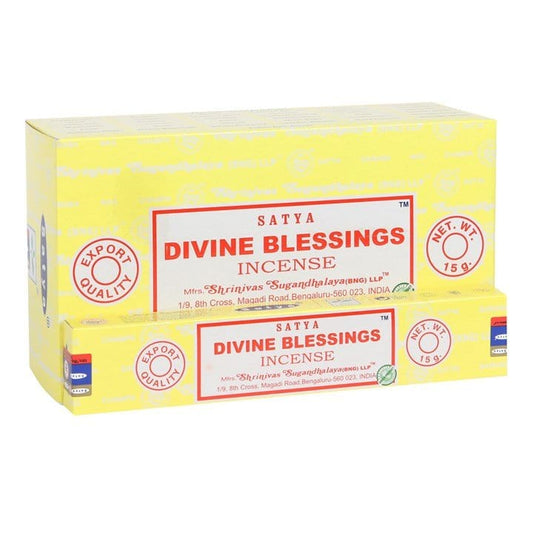 Jones Home & Gift Incense DIVINE BLESSINGS INCENSE STICKS BY SATYA