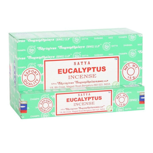 Jones Home & Gift Incense EUCALYPTUS INCENSE STICKS BY SATYA