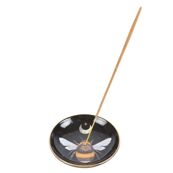 Jones Home & Gift Incense FOREST BEE CERAMIC INCENSE PLATE