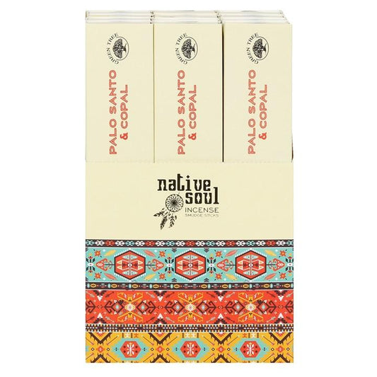 Jones Home & Gift Incense NATIVE SOUL COPAL & PALO SANTO INCENSE STICKS