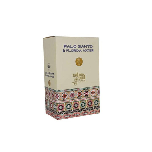 Jones Home & Gift Incense NATIVE SOUL PALO SANTO & FLORIDA WATER INCENSE STICKS