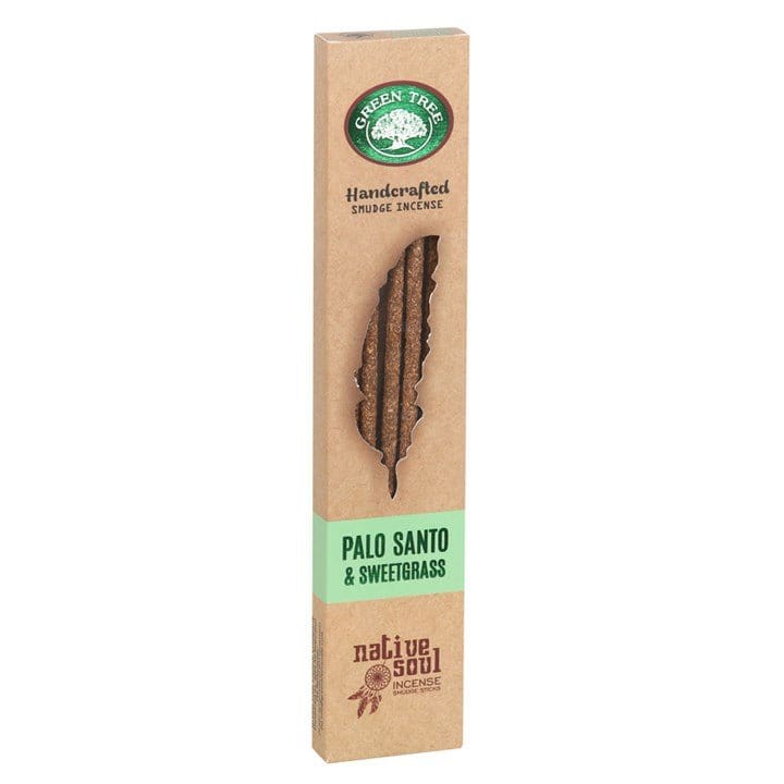 Jones Home & Gift Incense NATIVE SOUL PALO SANTO & SWEET GRASS SMUDGE INCENSE STICKS