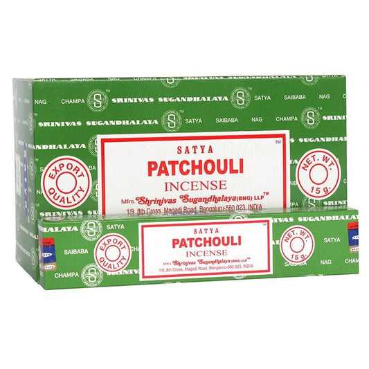 Jones Home & Gift Incense PATCHOULI INCENSE STICKS BY SATYA