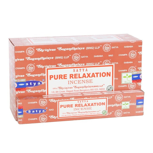 Jones Home & Gift Incense PURE RELAXATION INCENSE STICKS BY SATYA