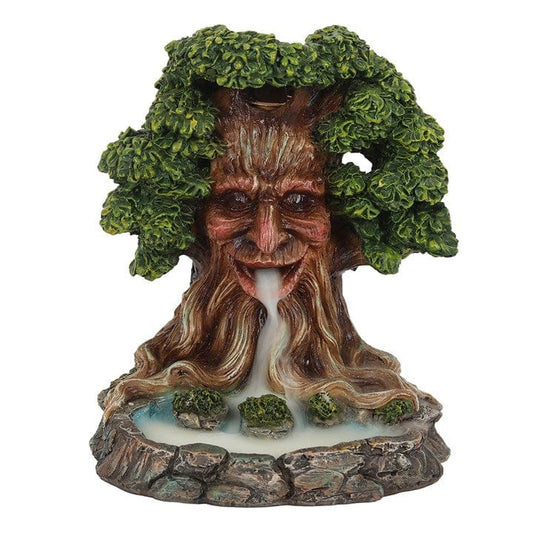 Jones Home & Gift Incense TREE MAN POND BACKFLOW INCENSE BURNER