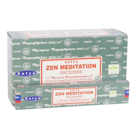 Jones Home & Gift Incense ZEN MEDITATION INCENSE STICKS BY SATYA