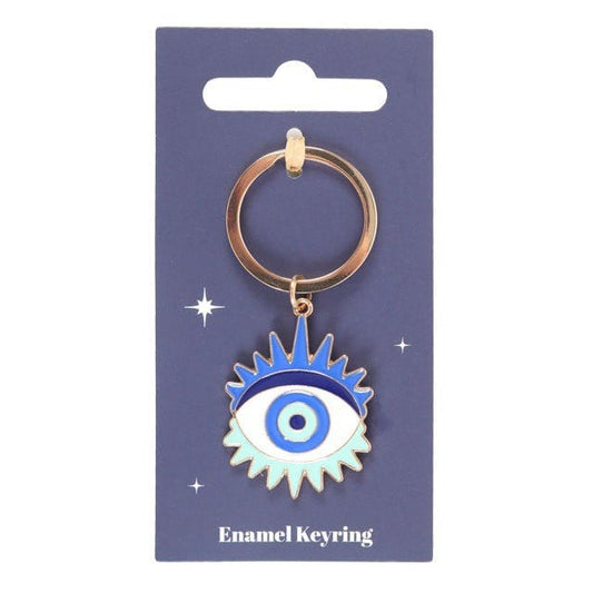 Jones Home & Gift Keyrings ALL SEEING EYE METAL KEYRING