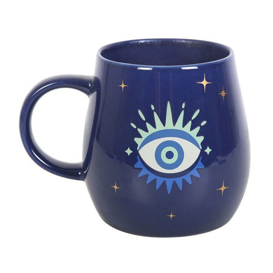 Jones Home & Gift Mugs ALL SEEING EYE COLOUR CHANGING MUG