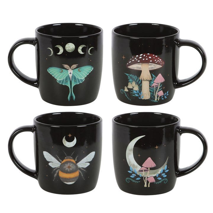 Jones Home & Gift Mugs DARK FOREST MUGS