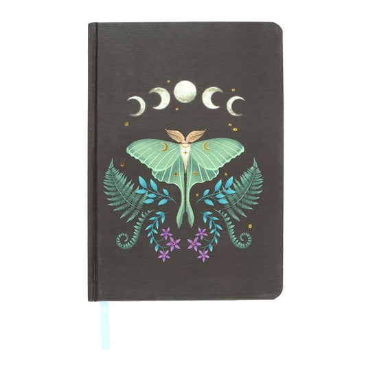 Jones Home & Gift Notebooks LUNA MOTH A5 NOTEBOOK