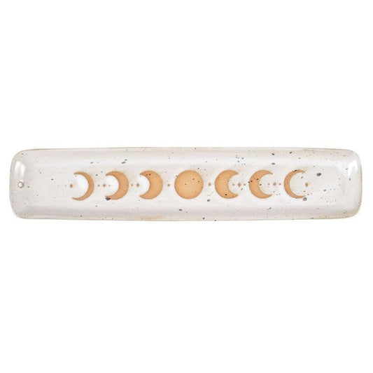 Jones Home & Gift Oil Burners MOON PHASE CERAMIC ASH CATCHER