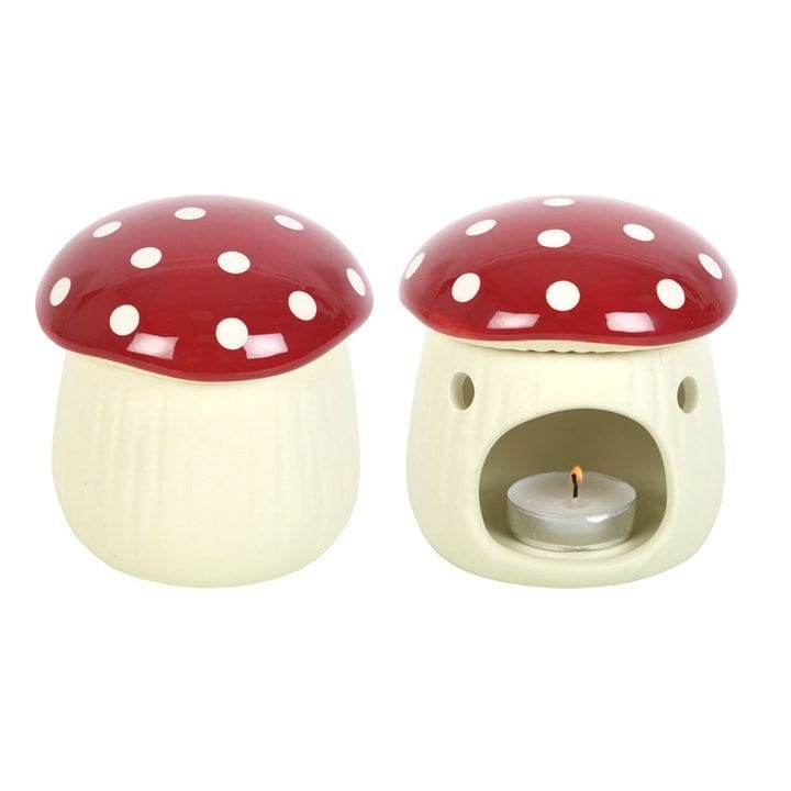 Jones Home & Gift Oil Burners MUSHROOM SHAPED OIL BURNER AND WAX WARMER