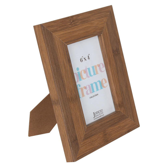 Jones Home & Gift Photo Frames 6X4 Dark Wood Effect Photo Frame